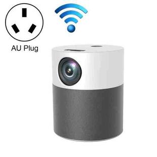 M1 Home Commercial LED Smart HD Projector, Specification: AU Plug(Intelligent WIFI Android Version)