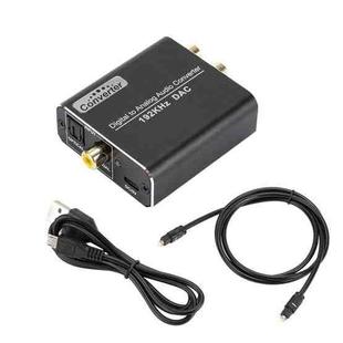YP018 Digital To Analog Audio Converter Host+USB Cable+Fiber Optic Cable
