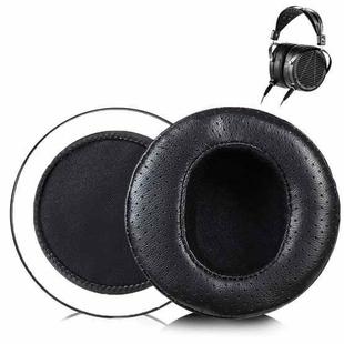 1 Pair Sponge Earphone Cover For Audeze LCD2/LCD3/LCD4K/LCDXC/MX4, Color: Black Cowhide