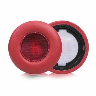 1 Pair Protein Skin Sponge Earphone Cover For JBL E45BT/E35/E45(B-Red)