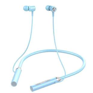 BT-63 Wireless Bluetooth Neck-mounted Magnetic Headphone(Blue)