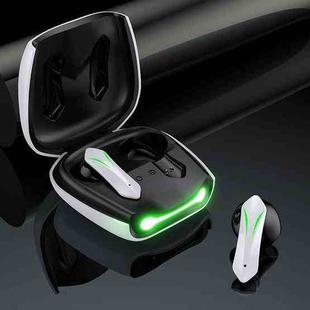 TWS Bluetooth 5.2 In-Ear Gaming Earphone With Breathing Light(White)