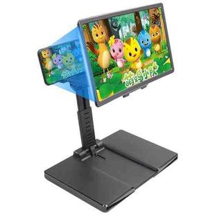 L22 12 inch Mobile Phone Screen Magnifier With Lifting Stand(Black)