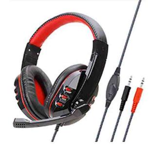 Soyto SY733MV Gaming Computer Headset For PC (Black Red)