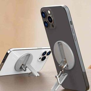 MagSafe Magnetic Foldable Rotating Mobile Phone Holder(Silver)