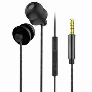 EN3900 3.5mm Plug In-Ear Wired Control Earphone with Mic(Black)