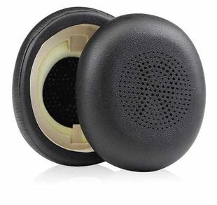 2pcs Sponge Ear Pads For Jabra Elite 45h Headset(Black)