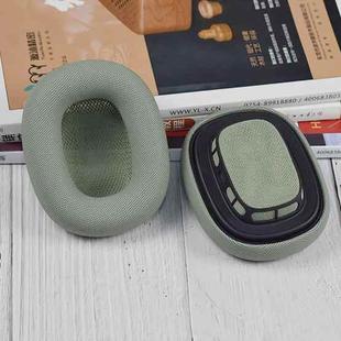 2 PCS Foam Earpads Earmuffs For AirPods Max(Protein Skin Green)