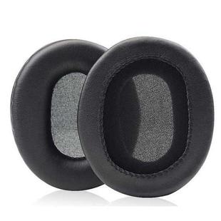 1 Pair Headset Earmuffs For Audio-Technica ATH-M50X/M30X/M40X/M20X, Spec: Black-Sewing PU