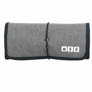 MD005 Nylon Waterproof Digital Storage Handbag(Grey)