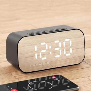 Havit M3 Subwoofer Mini Mirror Clock Bluetooth Speaker, Spsc: 1200mAh (Black）