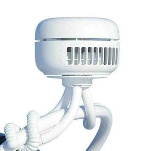 Portable Baby Octopus Desktop Fan(Moonlight White)