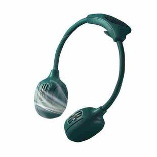 D77 Outdoor Sports Silent Hanging Neck Fan(Green)