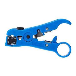 Electrician Multifunctional Coaxial Cable Stripper(Blue PE Bag)