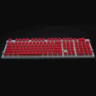 Pudding Double-layer Two-color 108-key Mechanical Translucent Keycap(Red)