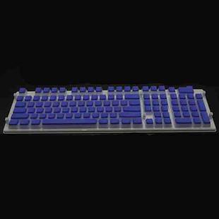 Pudding Double-layer Two-color 108-key Mechanical Translucent Keycap(Dark Blue)