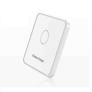 Mobile Phone Wireless Charger For Xiaomi Huawei Samsung iPhone Square 15W-White