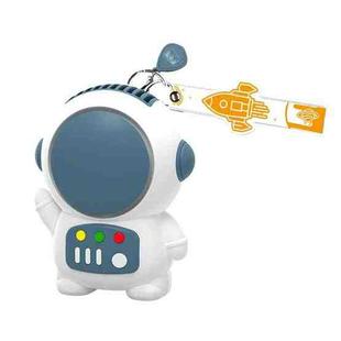 6052 USB Charging Mini Astronaut Shape Bladeless Fan(Blue)