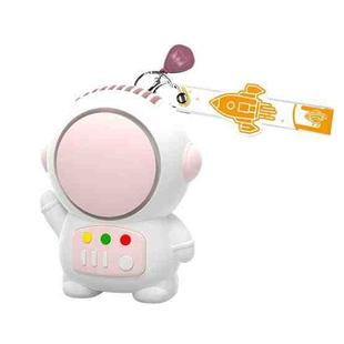 6052 USB Charging Mini Astronaut Shape Bladeless Fan(Pink)
