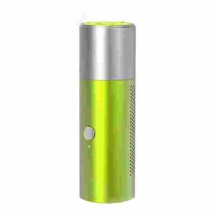 BT201 Small Steel Gun Flashlight Bluetooth Speaker Outdoor Waterproof Metal Small Speaker(Green)