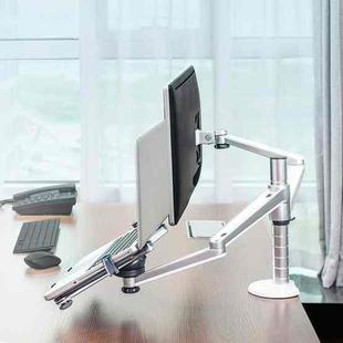 OA-7X Laptop Monitor Desktop Lifting Bracket(Silver)