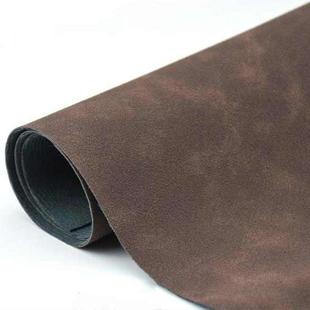 50 X 68cm Thickened Waterproof Non-Reflective Matte Leather Photo Background Cloth(Dark Brown)