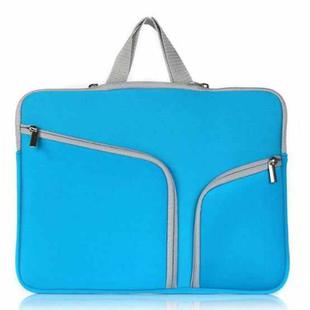 T228 Diving Material Computer Bag Multi-pocket Laptop Liner Bag, Size: 14 Inch(Blue)