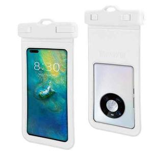 2 PCS Drift Diving Swimming Mobile Phone Waterproof Case(White)