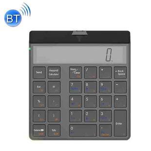 Sunreed KC9001S 29 Keys Financial Office Digital Bluetooth Keyboard With Display, Style: Single Zero Version (Black)