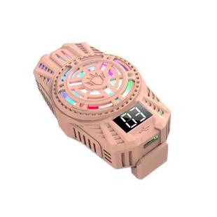 S06 Mobile Phone Semiconductor Refrigeration Silent Radiator(Pink)