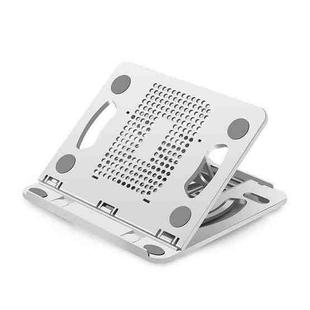 Foldable Laptop Desktop Heightening Cooling Bracket(White)