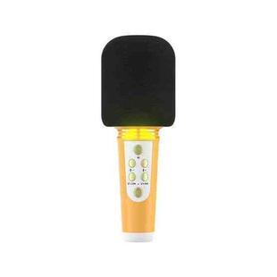 L818 Wireless Bluetooth Live Microphone with Audio Function(Yellow)
