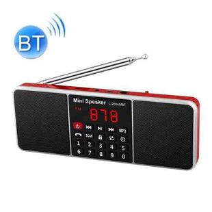 L-288AM  Bluetooth Dual Speaker Radio MP3 Player Support TF Card/U Disk with LED Display(Red)