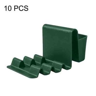 10 PCS Portable Wave Multi-Angle Adjustable Phone Holder(Green)