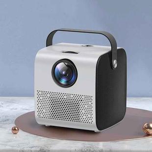 Q3 4K Mobile Phone Projector Home Office Integrated Projector,EU Plug,Version:  Voice Version