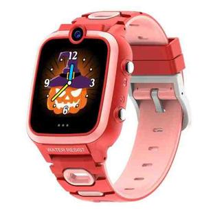 M67 Intellectual Game MP3 Step Double HD Camera Children Watch(Pink)