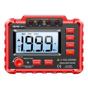 ANENG MH11 High Voltage Digital Insulation Resistance Voltage Tester(Red)