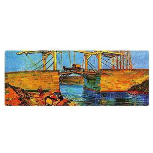 400x900x2mm Locked Am002 Large Oil Painting Desk Rubber Mouse Pad(Carriage)