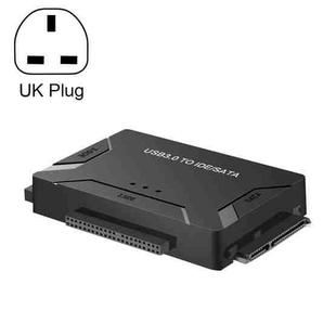 USB3.0 To SATA / IDE Easy Drive Cable Hard Drive Expanding Connector, Plug Specification: UK  Plug