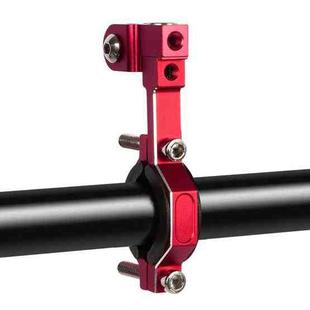 Action Camera Aluminum Bicycle Motorcycle Mount for Gopro(Red)