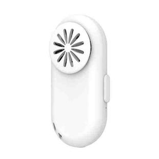 K1 Mini Clip-type Mask Fan Usb Charging 3-speed Adjustable Small Fan(White)