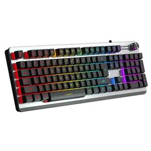 LANGTU K002 104 Keys Wired Luminous Office Game Mechanical Keyboard, Cable Length: 1.5m(Black Mixed)