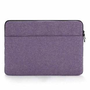 Waterproof & Anti-Vibration Laptop Inner Bag For Macbook/Xiaomi 11/13, Size: 15 inch(Purple)