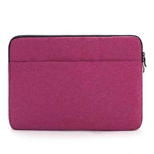 Waterproof & Anti-Vibration Laptop Inner Bag For Macbook/Xiaomi 11/13, Size: 15.6 inch(Rose Red)