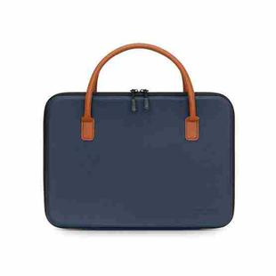 Baona BN-F020 Multifunctional Waterproof Wear-resistant Computer Bag, Specification: Leather (Navy Blue)