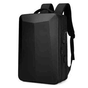 ABS Hard Shell Gaming Computer Backpack, Color: 17.3 inches (Black)