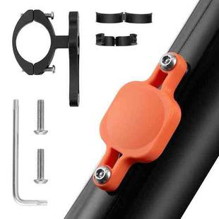 Bicycle Tracker Anti-Lost Cover for AirTag, Color: 4634 Orange