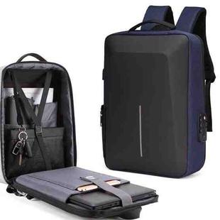 Hard Shell Backpack Alloy Frame Anti-Theft Computer Bag For Men, Color: 8001 Blue 