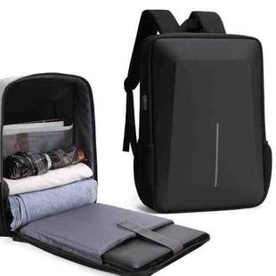 Hard Shell Backpack Alloy Frame Anti-Theft Computer Bag For Men, Color: 8001-J Black
