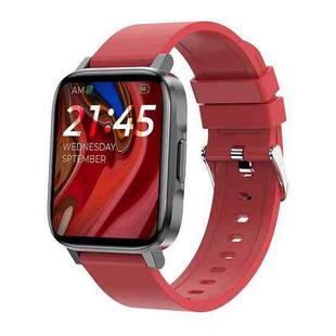 LOANIY F60 1.7 Inch Body Temperature Detection Smart Watch(Red)